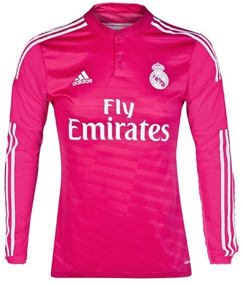 Camisa retro Adidas Real Madrid 2014 2015 II jogador manga comprida